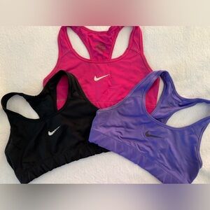 Lot of 3 Nike Sports Bras
